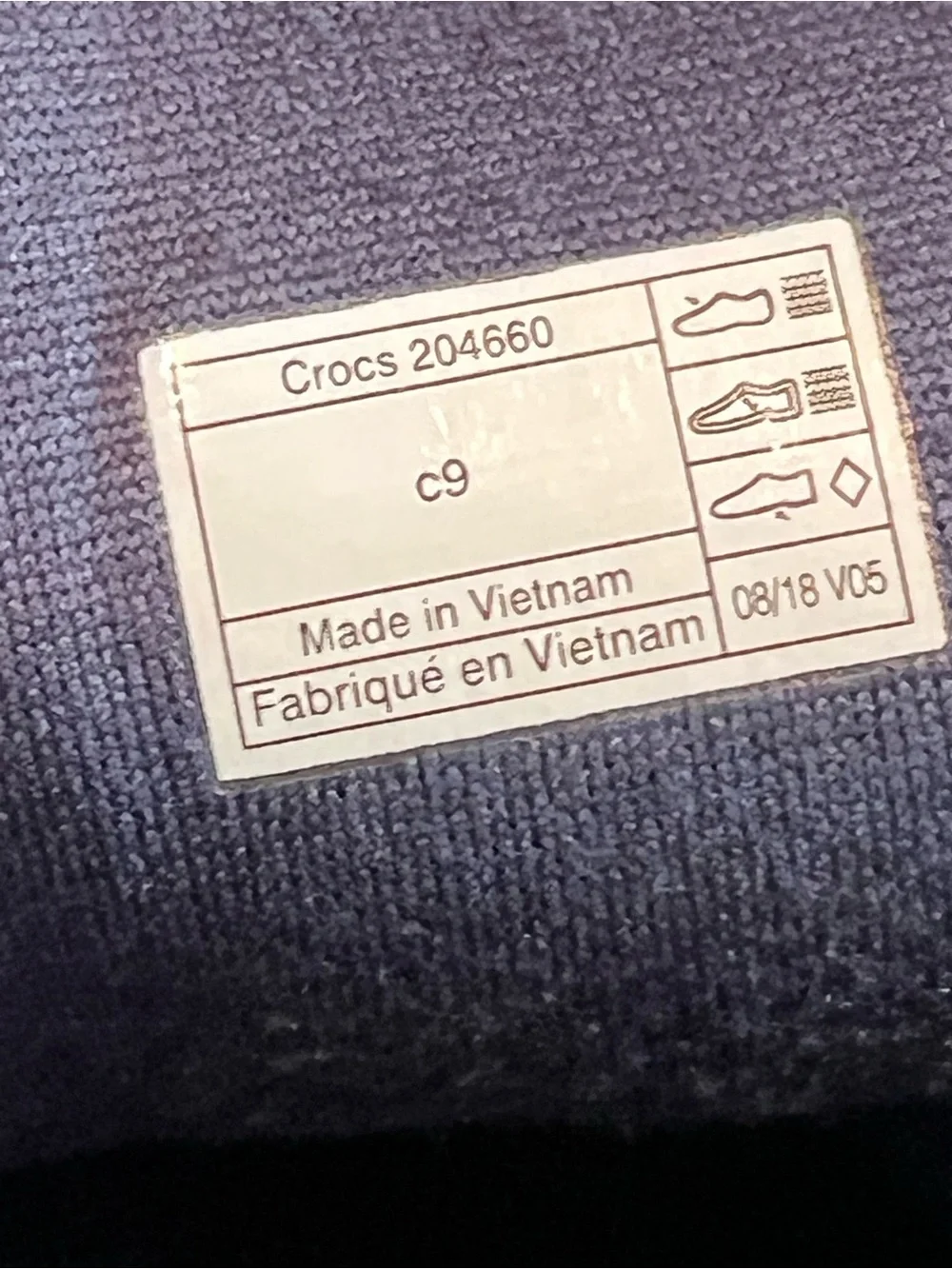 CROCS Kids Navy, Gray & Red Snow Boots